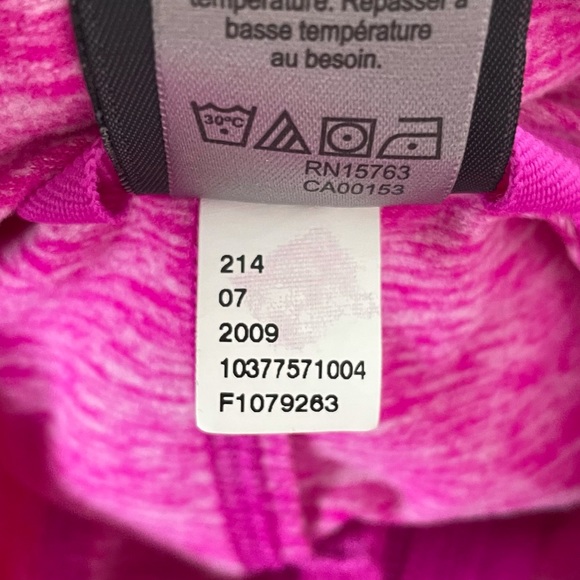 Champion Hooded Zip Up Sweatshirt, Pink, Large - Picture 9 of 10